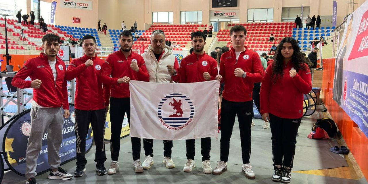 OMÜ Kick Boks Takımı 2 madalya kazandı