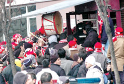 Taraftarlardan tam destek