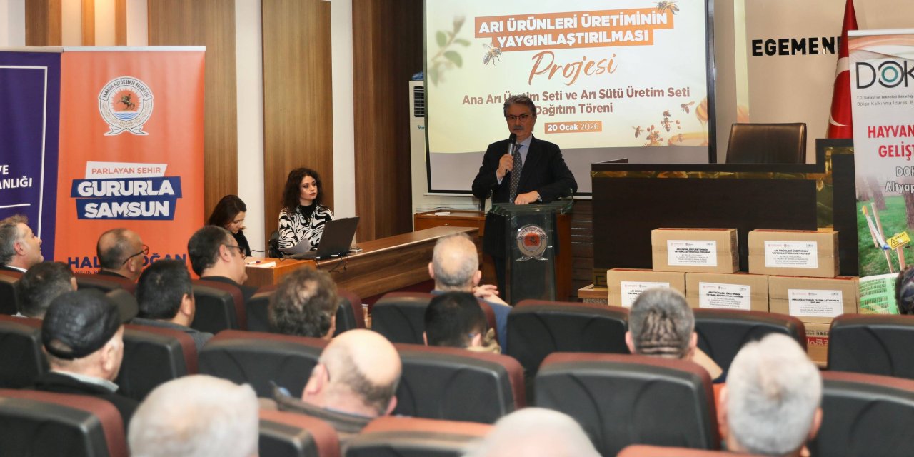 Arı yetiştiricilerine üretim seti desteği