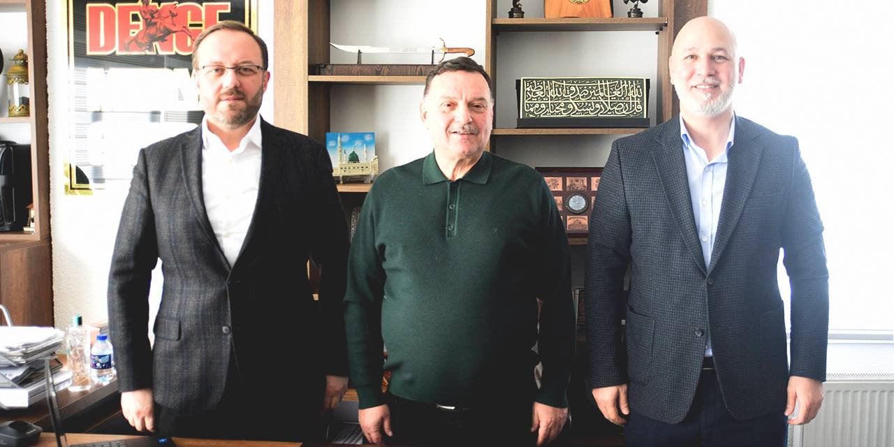 Karaduman ve Şengül'den Adnan Bahadır'a ziyaret