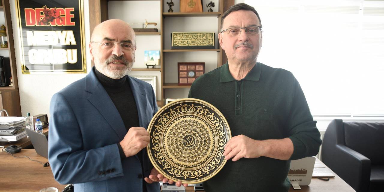 Nizamettin Kaplan'dan Adnan Bahadır'a ziyaret