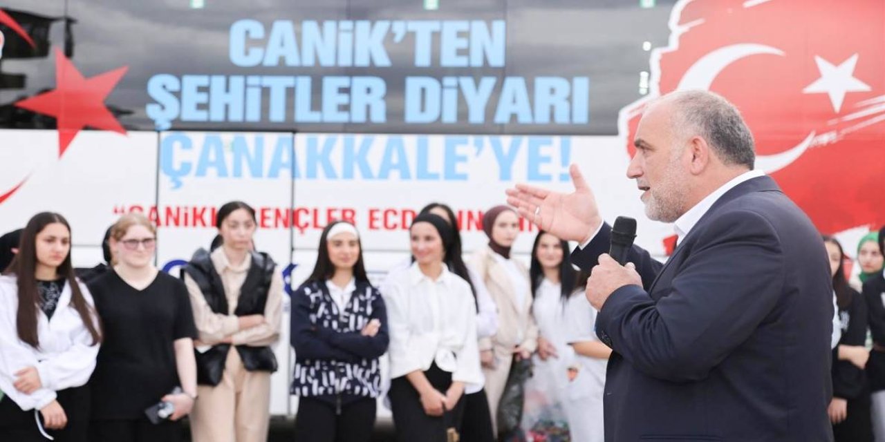 Canikli gençlerimizi Çanakkale ile buluşturuyoruz