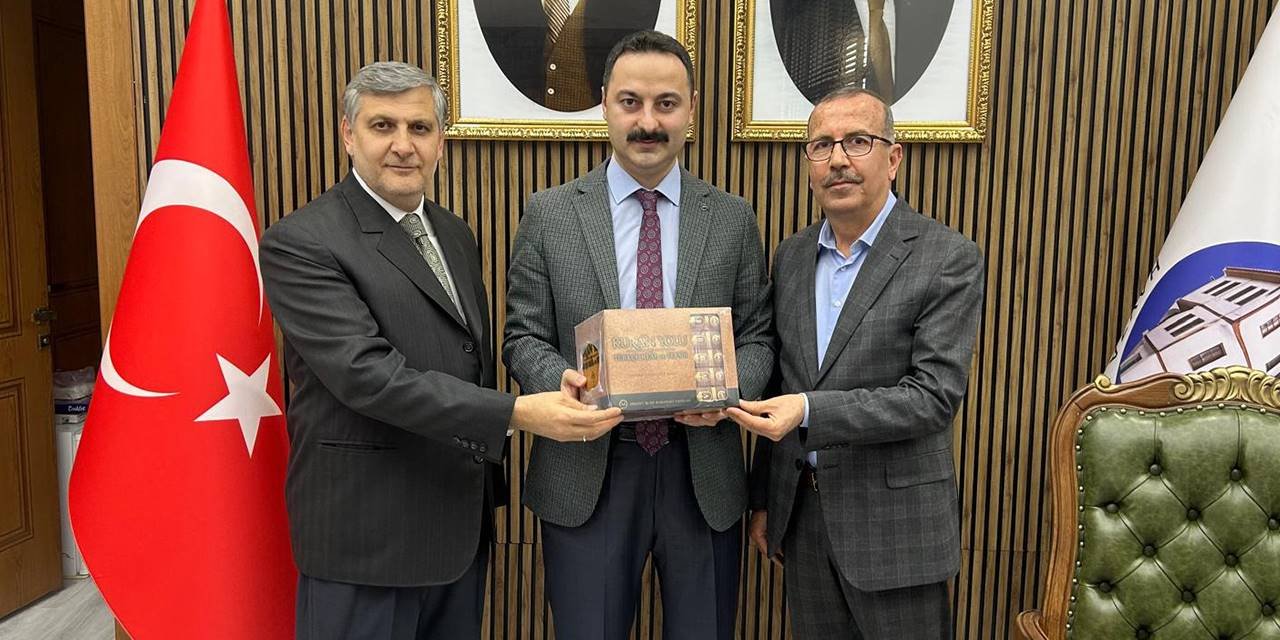 TDV'den Kaymakam Ayvat'a ziyaret