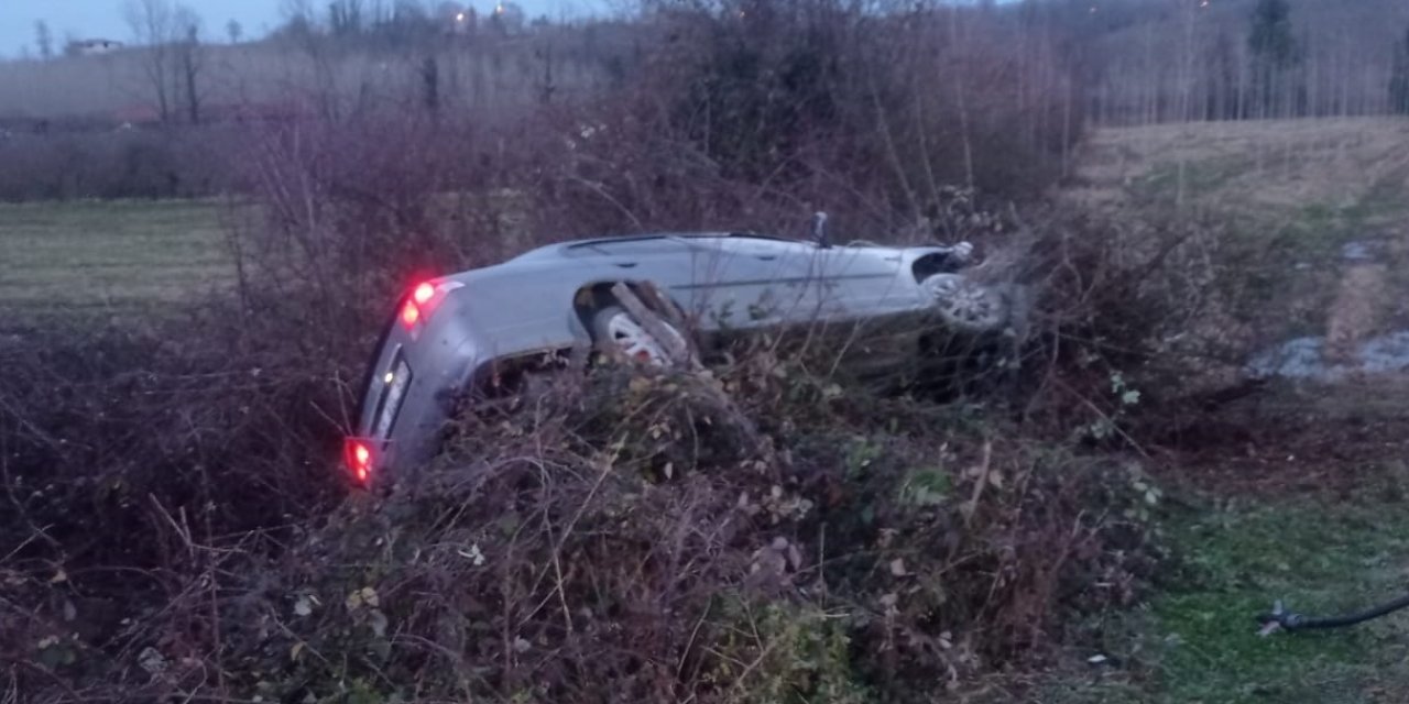 Trafik kazasında 3 kişi yaralandı