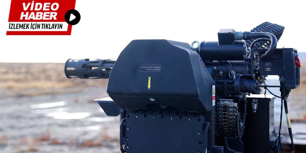 Dron tehdidine karşı dakikada 3000 atışlı tedbir