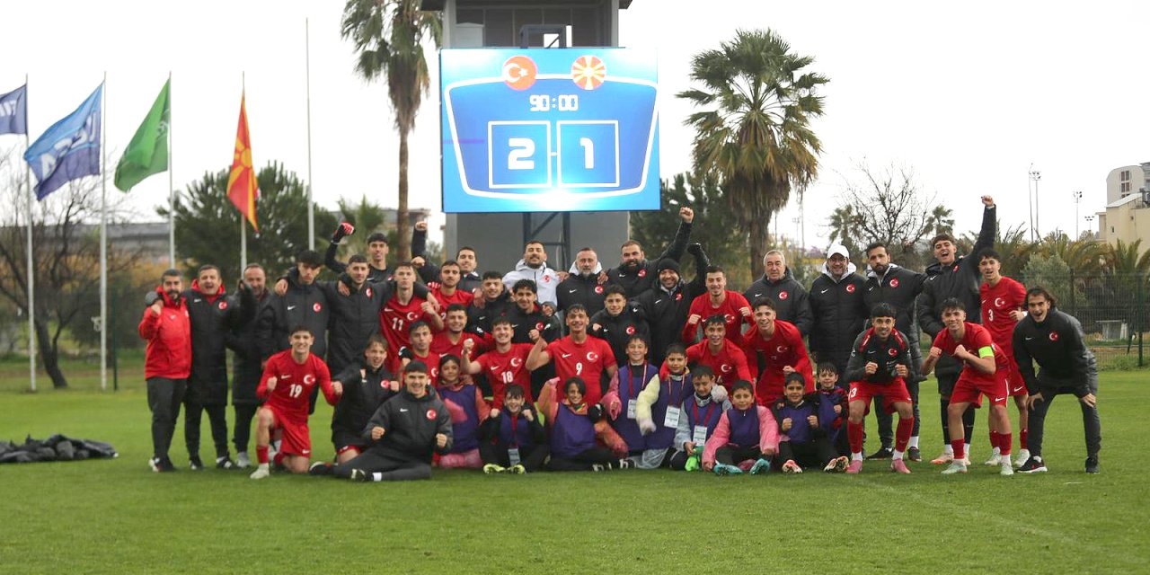 Hazırlık sürecinde 2'de 2 galibiyet