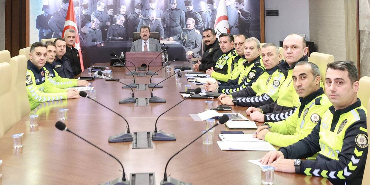 Samsun'da trafik güvenliği masaya yatırıldı