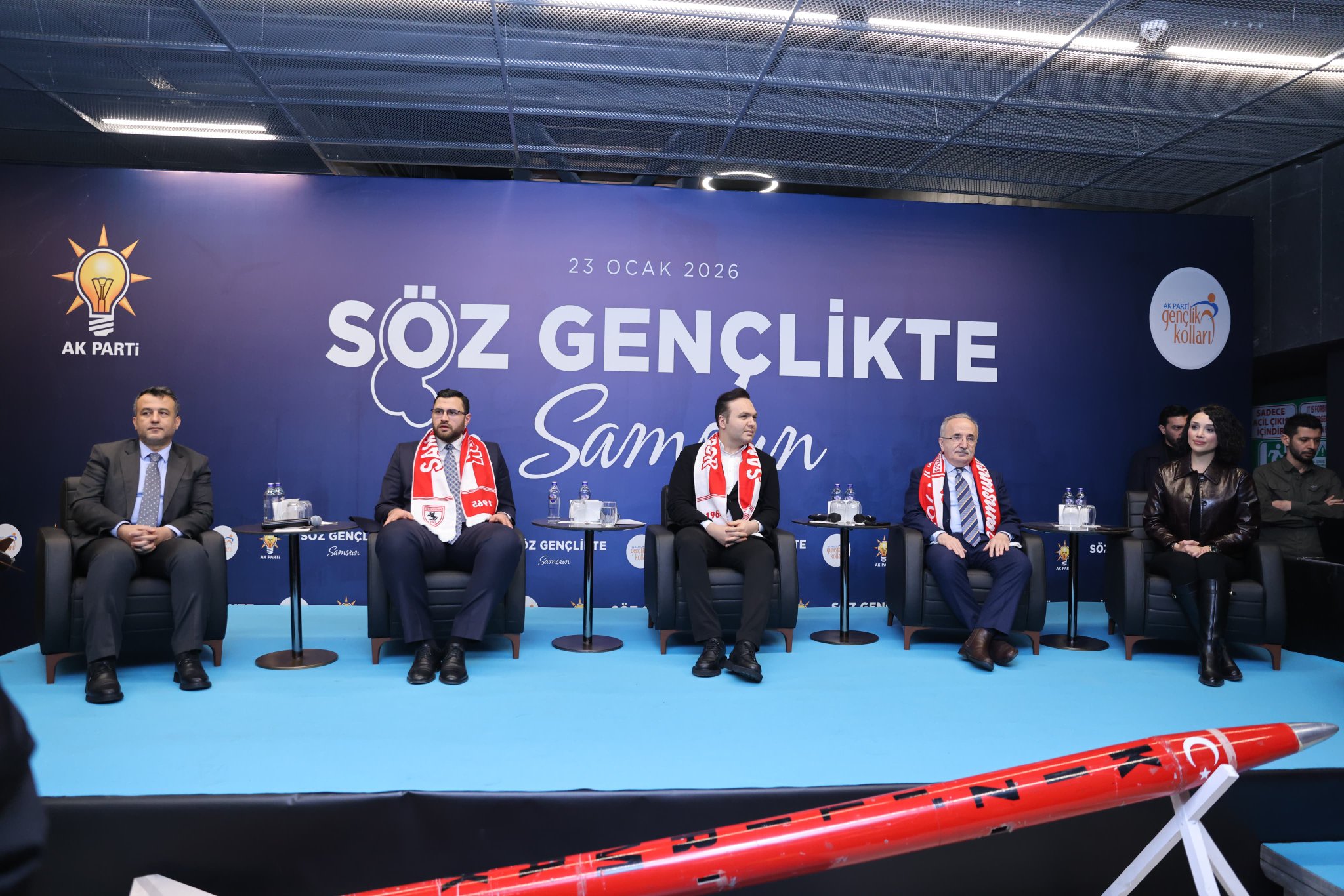 Başkanlar gençlerle geleceği konuştu