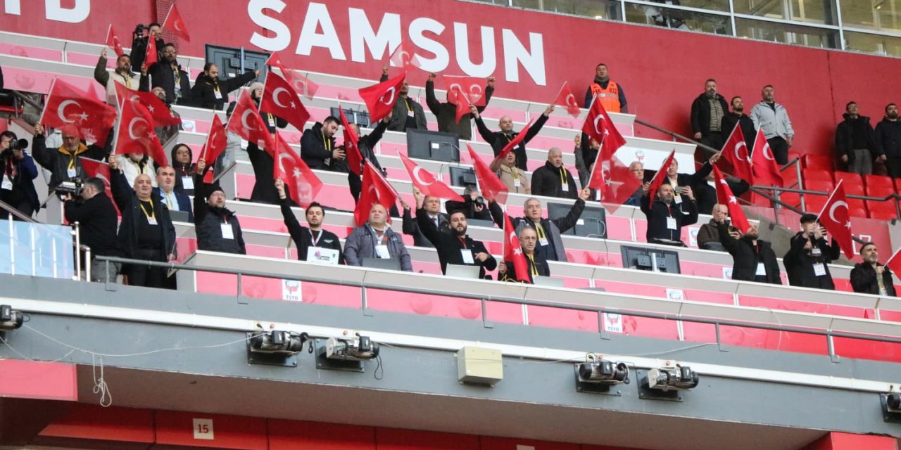 TSYD Samsun Şubesi'nden anlamlı mesaj