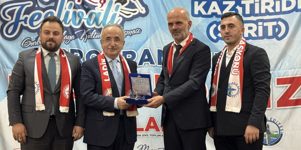 Samsun protokolü Ladik’te buluştu