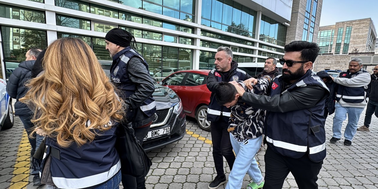 Gözaltına alınan kadın ile eşi ve oğlu tutuklandı