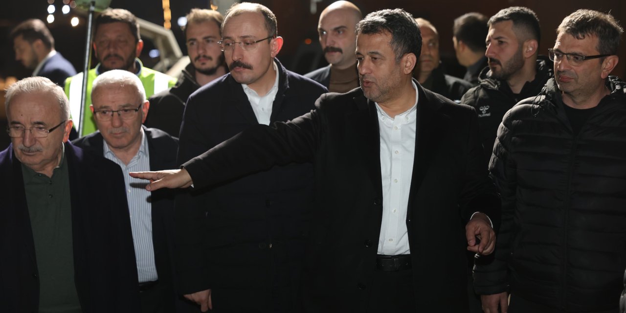 Başkan Doğan ve Mehmet Muş çalışmaları inceledi