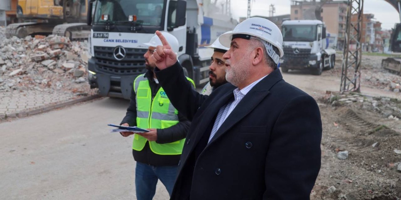 Canik'te kentsel dönüşüm çalışmaları devam ediyor