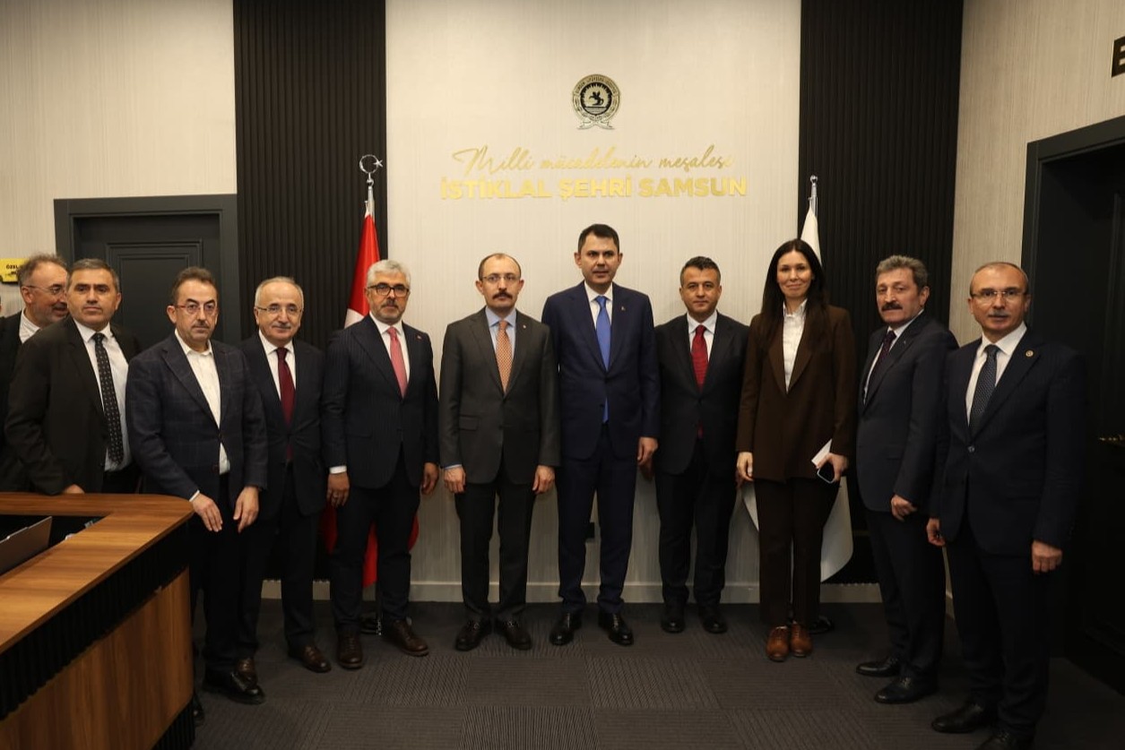 Samsun Büyükşehir Belediyesi’ne ziyaret