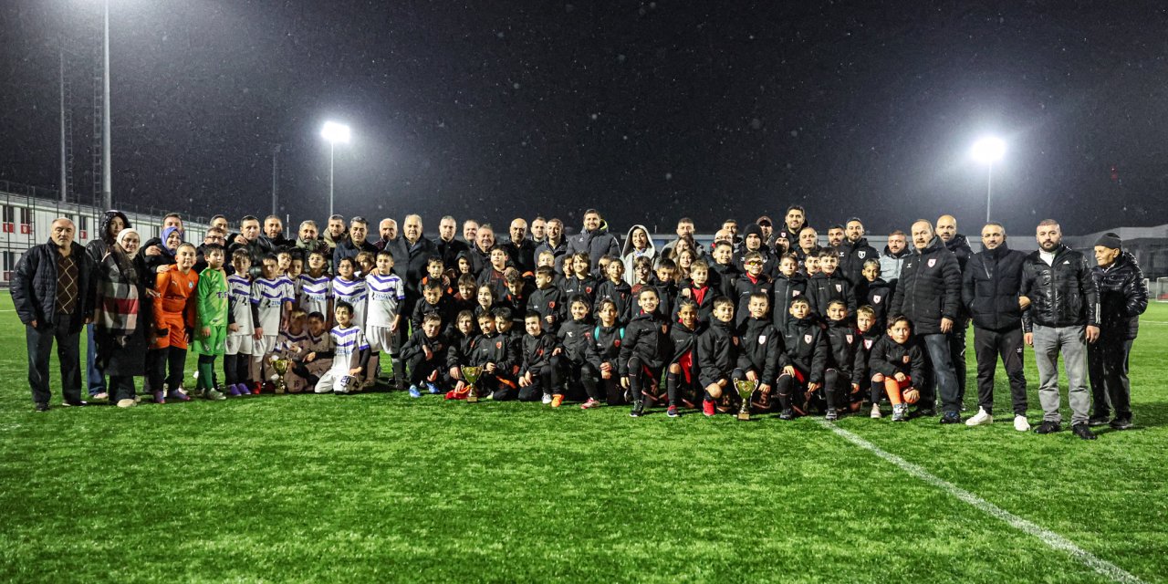 Samsun'da turnuva heyecanı sona erdi