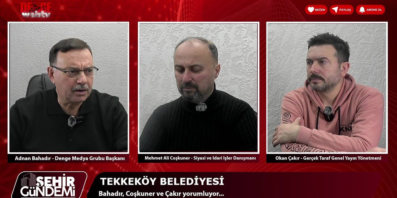 Şehir Gündemi yeni bölümü 20:00'da