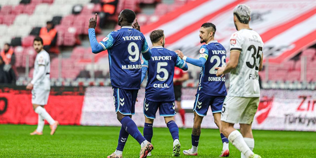 Samsunspor kupada dolu dizgin