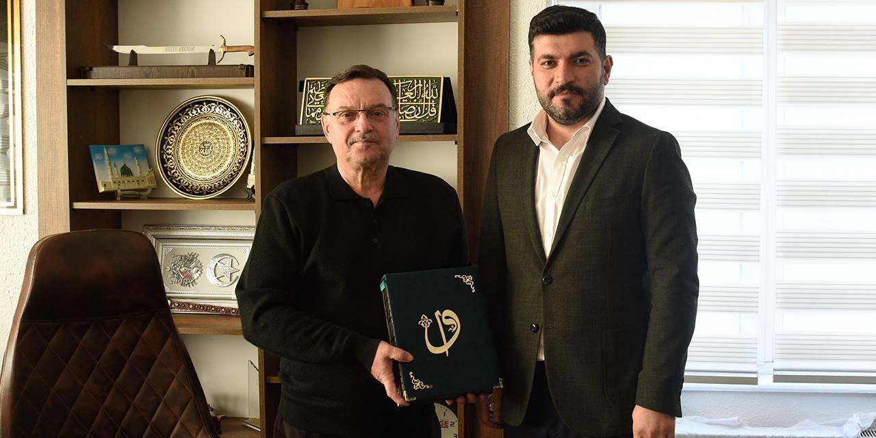 Emrecan Sohum'dan Adnan Bahadır'a ziyaret