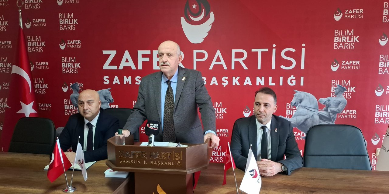 Zafer Partisi Samsun’da gündemi değerlendirdi
