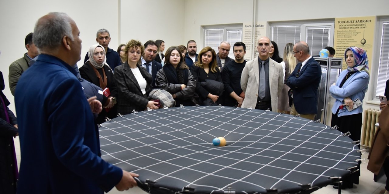 TÜBİTAK destekli astronomi projesi OMÜ’de tanıtıldı