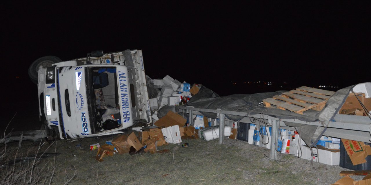 Samsun’da tır ile kamyon çarpıştı