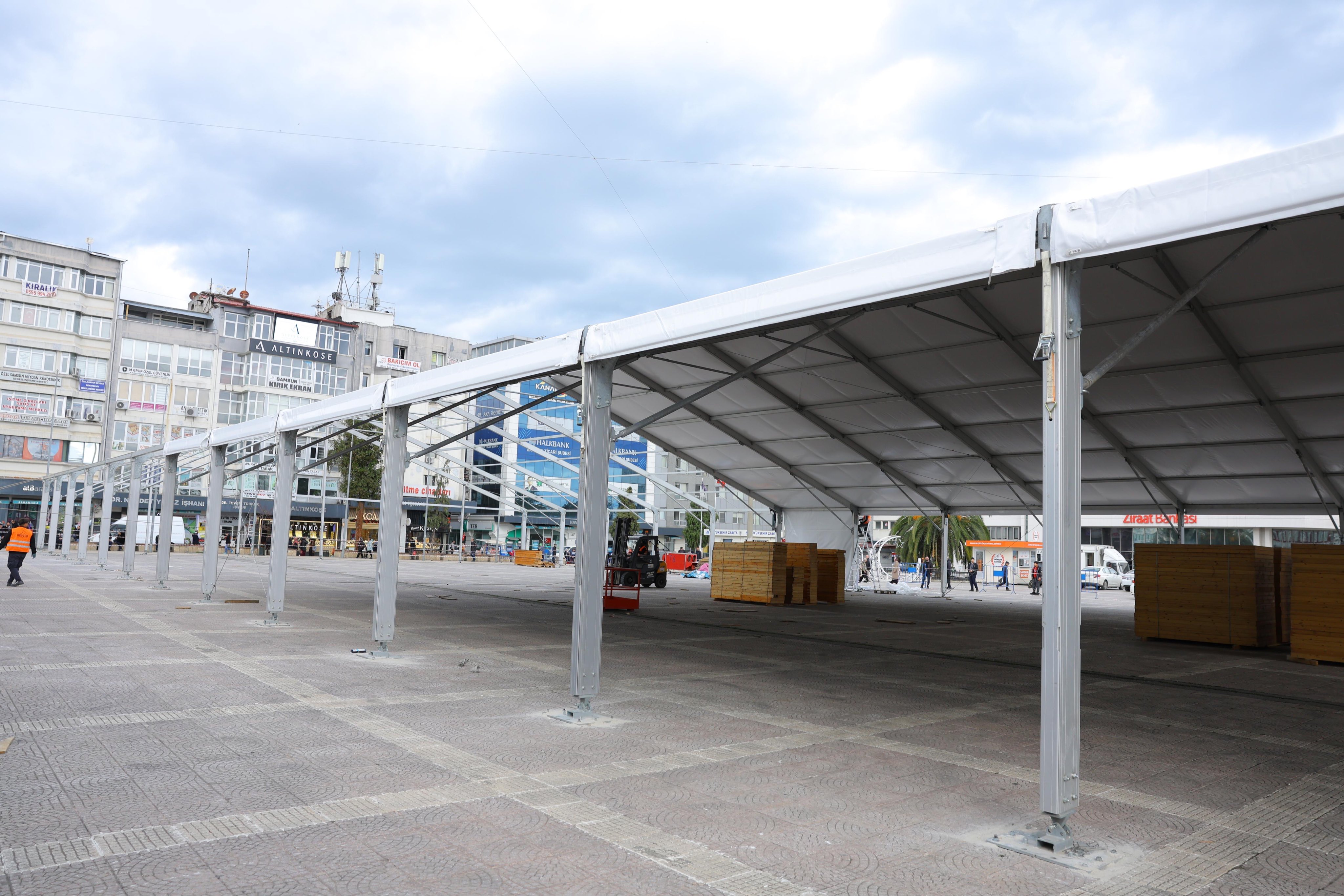 Cumhuriyet meydanı’na ramazan sokağı kuruluyor