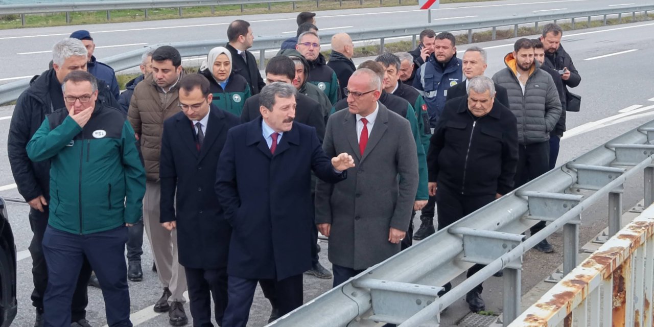 Güzelceçay Çayı ıslah çalışmalarını inceledi