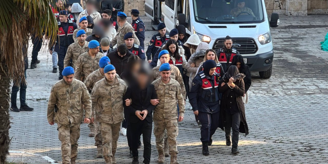 17 şüpheli adliyeye sevk edildi