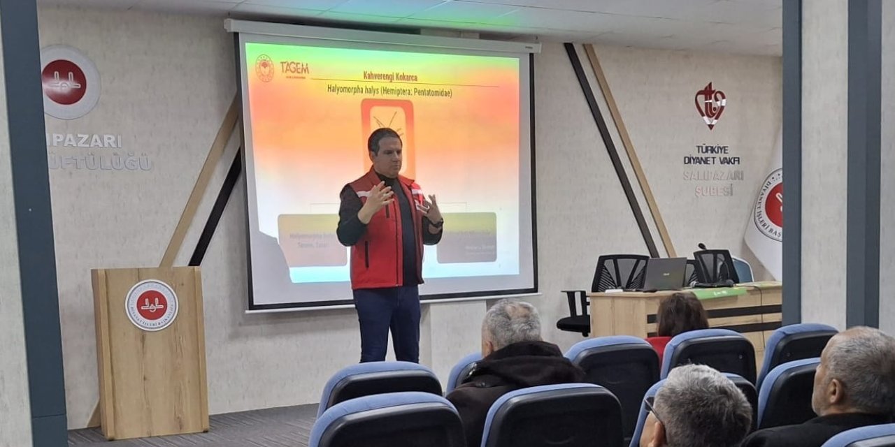 Kahverengi kokarca ile mücadele eğitimi verildi