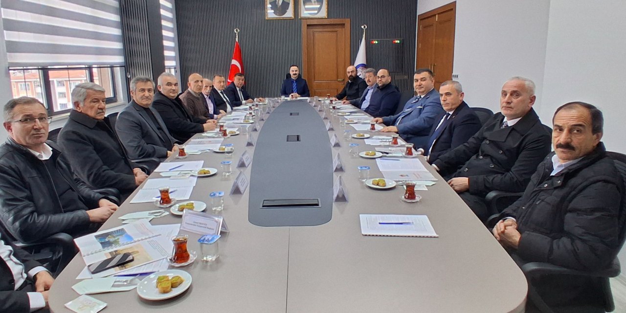 İlçede hayata geçen projeler değerlendirildi