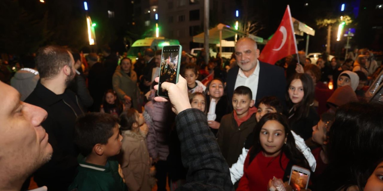 Ramazanın gelişi fener alayıyla karşılandı