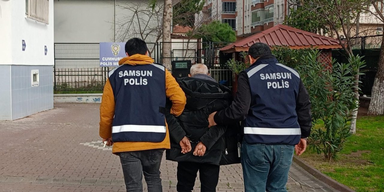 Samsun'da firari hükümlü yakalandı