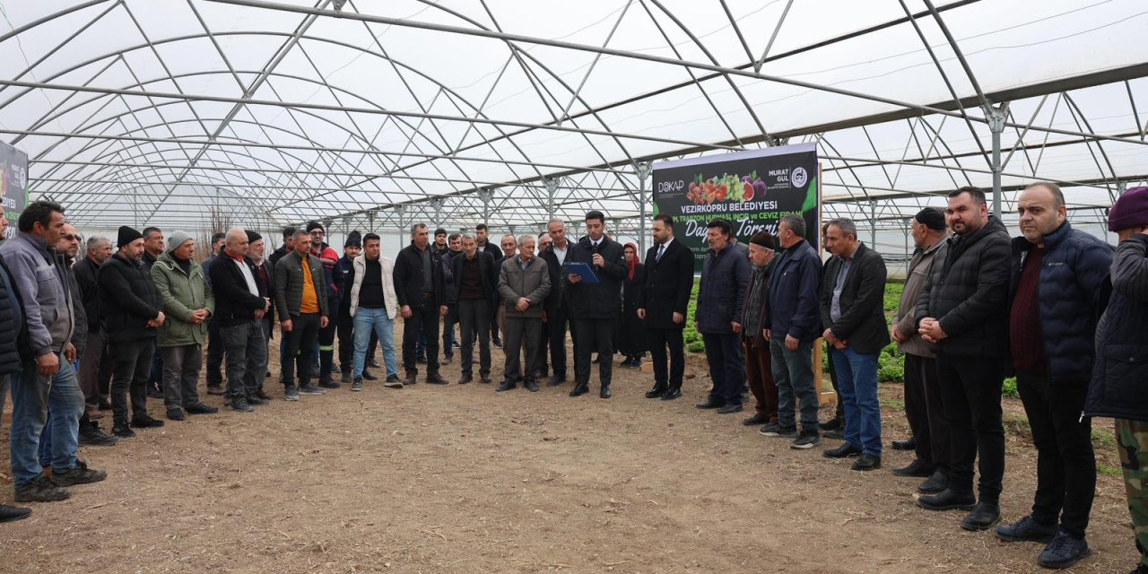 Samsun'da 12 bin 500 meyve fidanı üreticiyle buluşturuldu