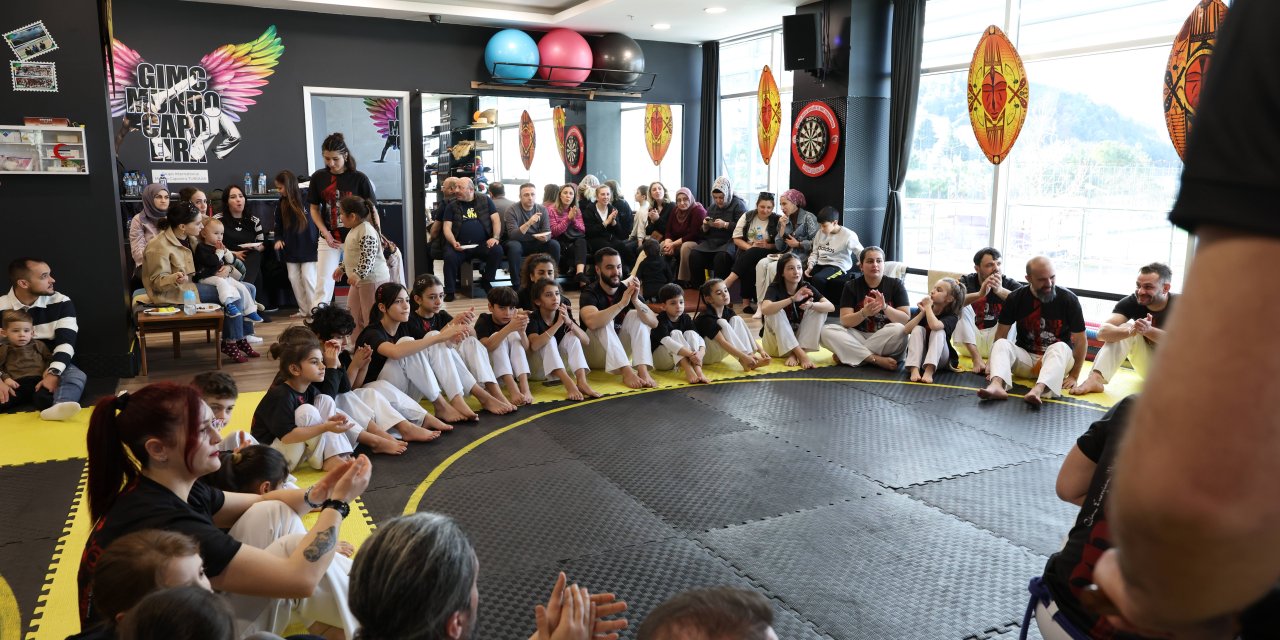 Samsun'da capoeira atölyesi düzenlendi
