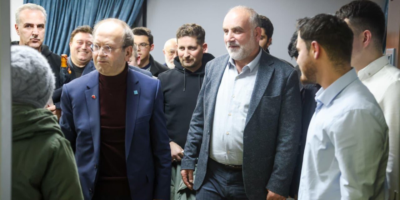 Başkan Sandıkçı ve Kaplan gençlerle buluştu