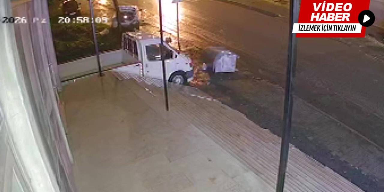 Yokuş aşağı kayan araçta bulunan 2 kişi yaralandı