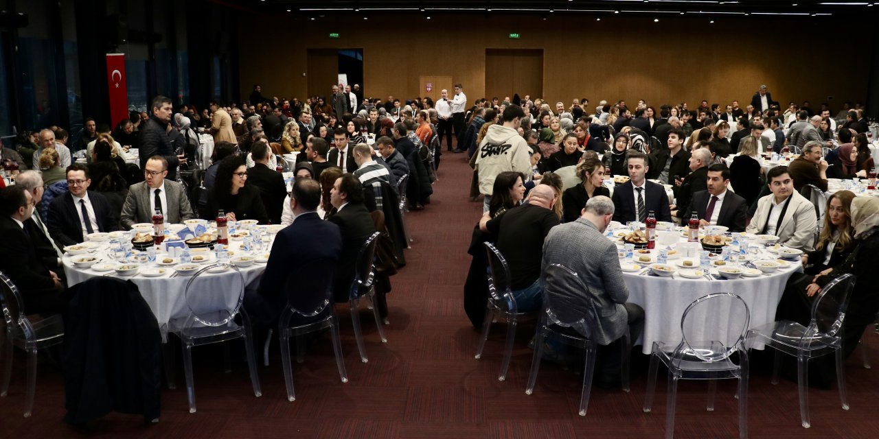 Hakim, savcı ve adliye personeli iftar programında buluştu