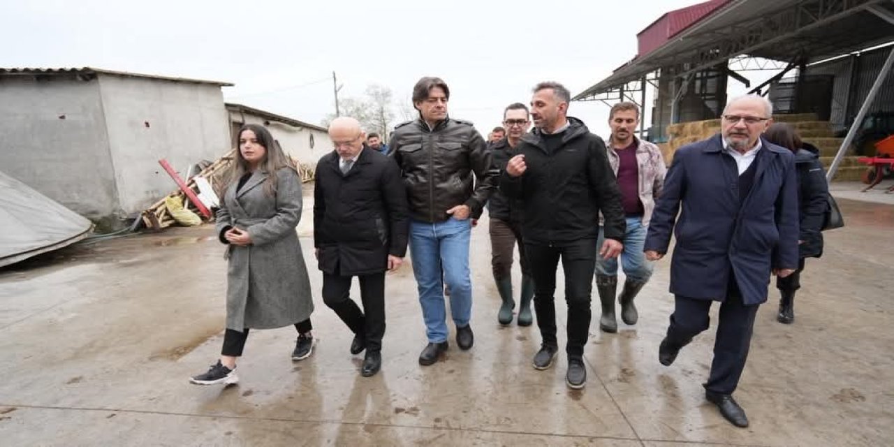 CHP Bafra'da saha çalışması gerçekleştirdi