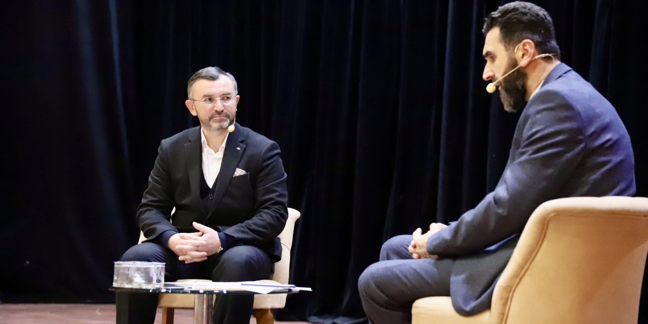 Çarşamba'da söyleşi etkinliği düzenlendi