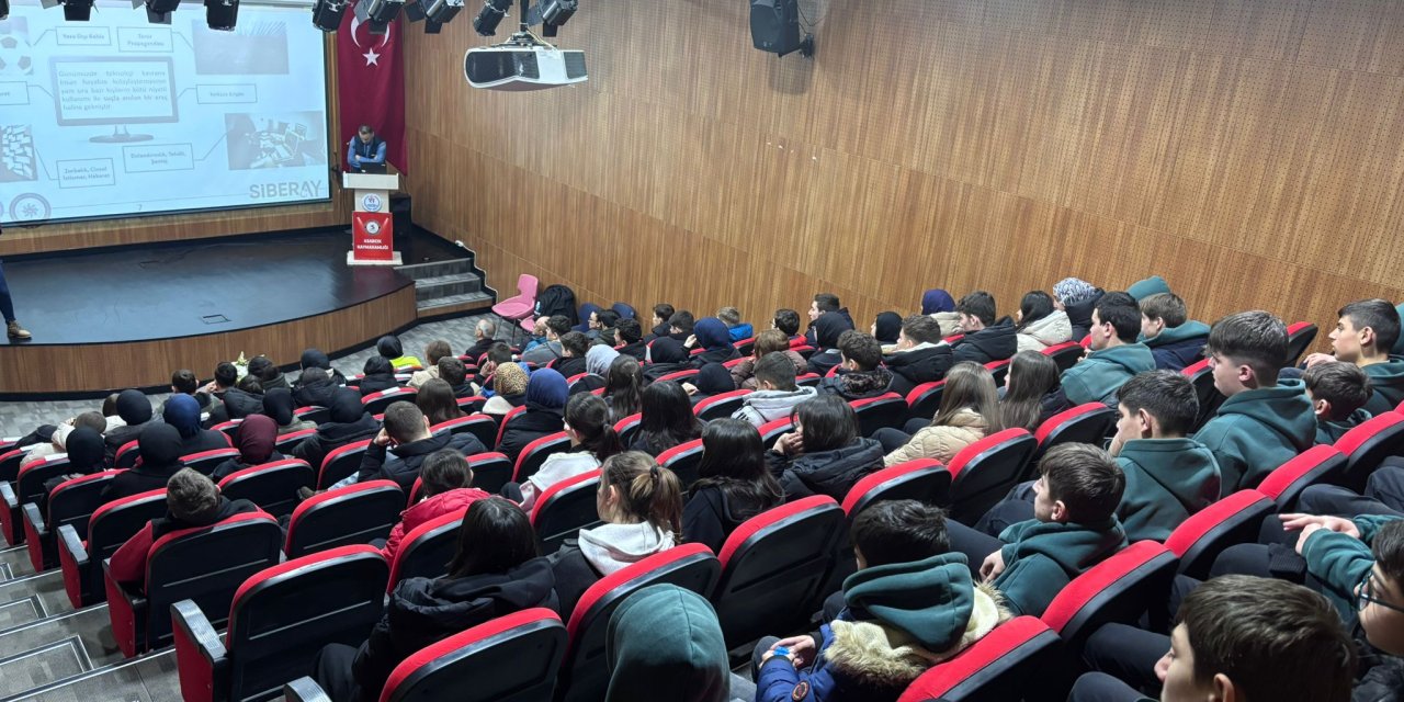 SİBERAY'dan öğrencilere yönelik farkındalık eğitimi