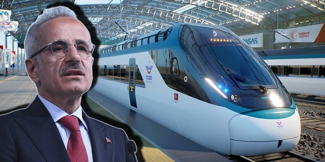 Üretilen ilk tren seti raylara iniyor