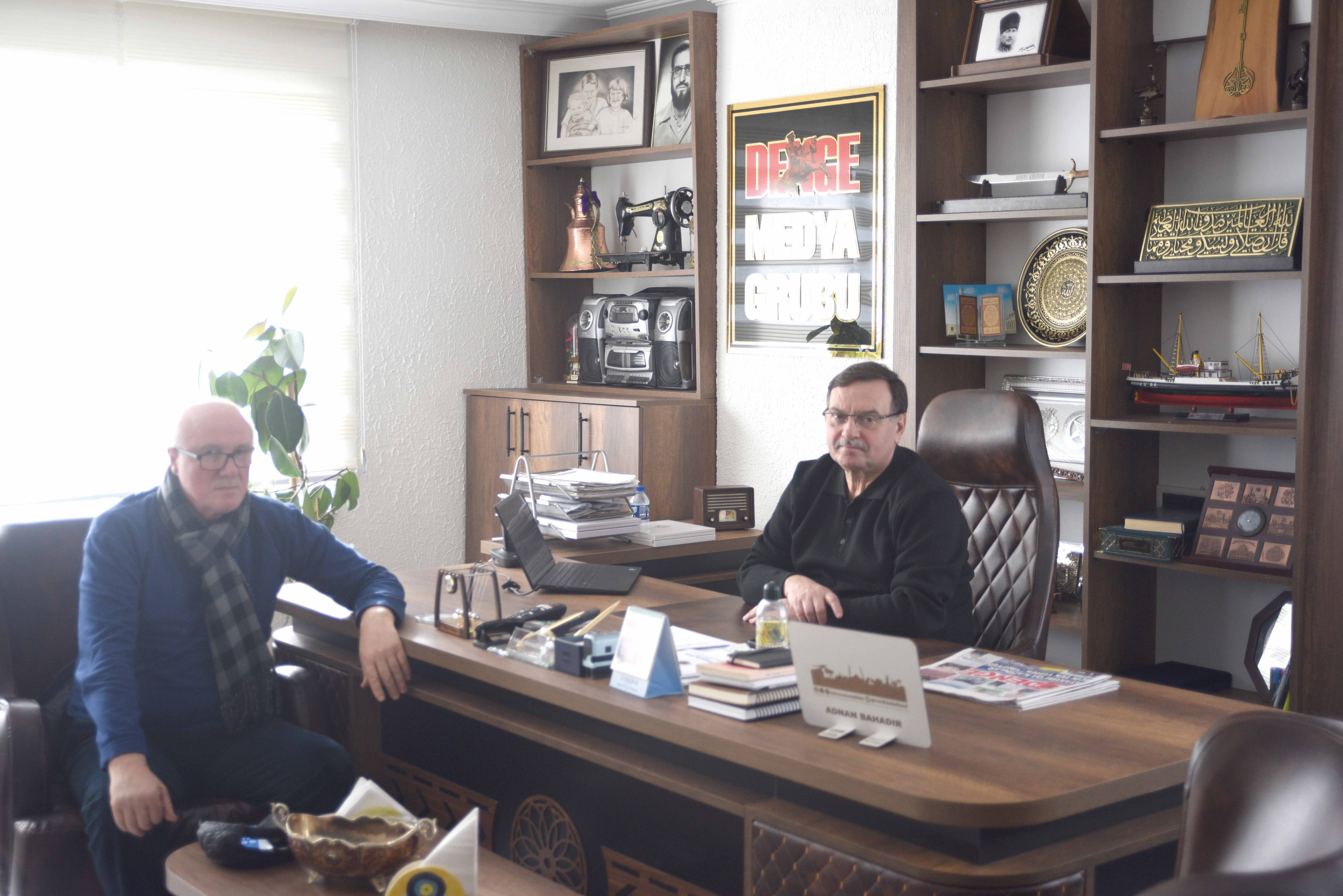 Acar’dan Adnan Bahadır’a hayırlı olsun ziyareti