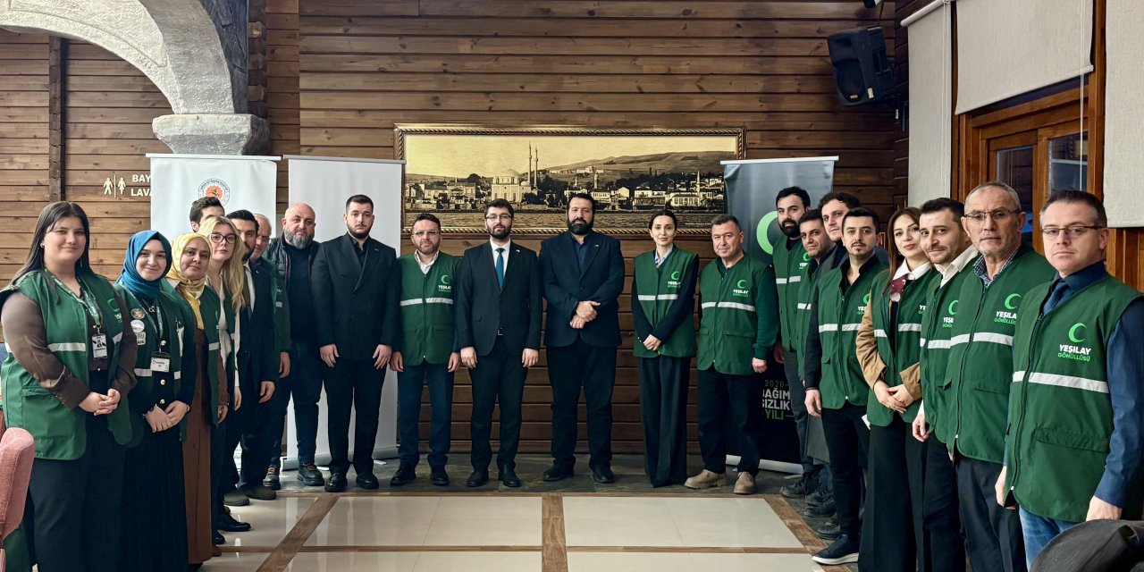Yeşilay gönüllüleri iftar programında buluştu