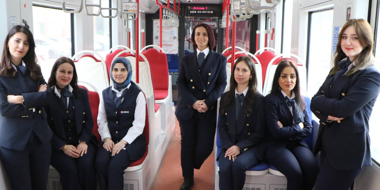 Samsun'un kadın vatmanları