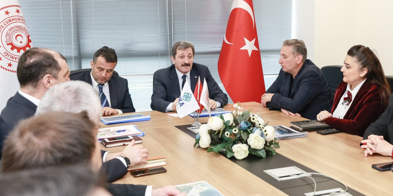 Sanayi siteleri envanter ve alt yapı çalışma toplantısı yapıldı