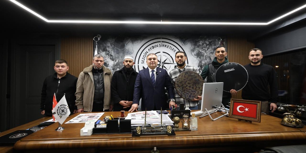 Celal Karatüre’den Sezgin Aydın’a ziyaret