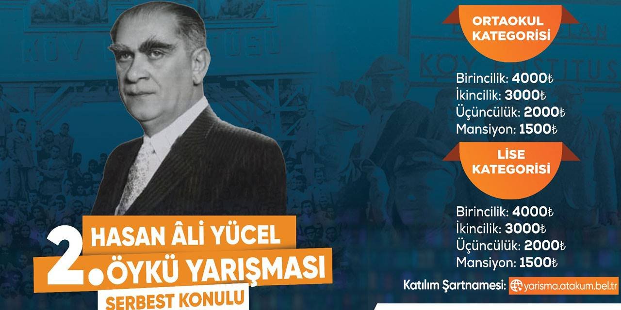 2. Hasan Ali Yücel Öykü Yarışması için başvurular başladı