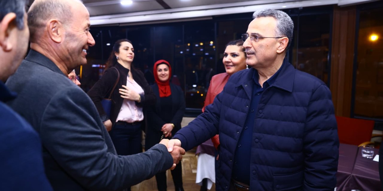 Muhtarlarımızla birlikte önemli hizmetler yapıyoruz