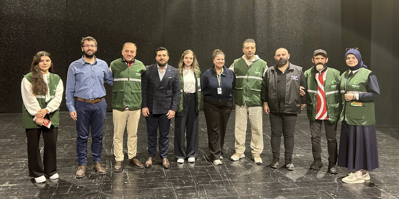 Samsun'da oyuncularla söyleşi düzenlendi