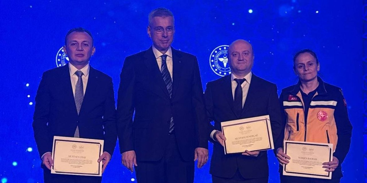 Yılın Hekimi ödülü Samsun'a geldi